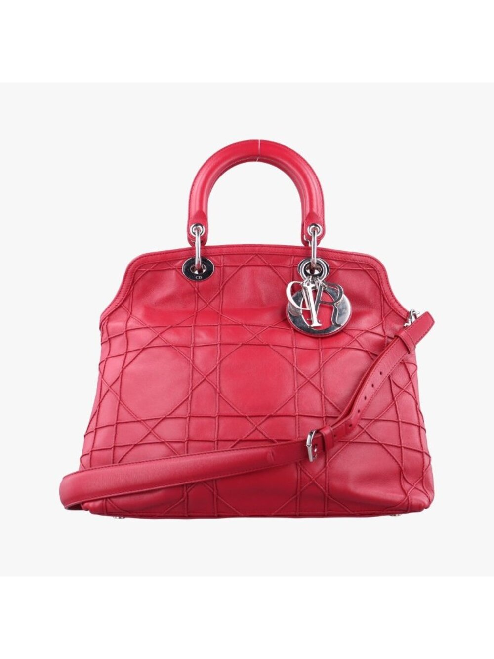 Dior Granville Red Lambskin
